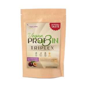 Netamin Vegan Protein Triplex növényi fehérje Passion fruit-maracuja - 550g