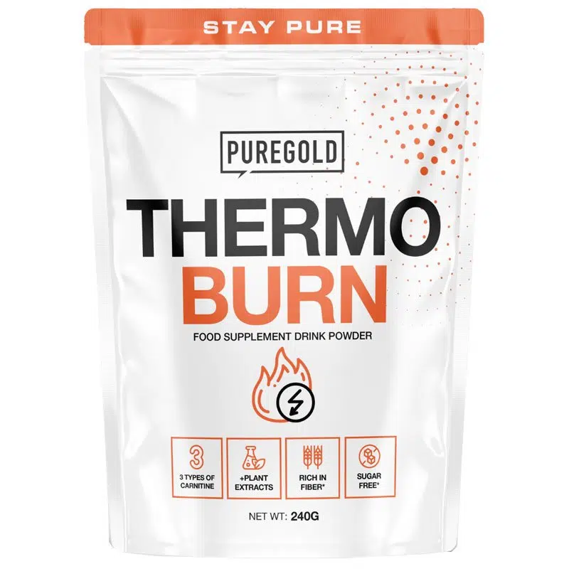 Pure Gold Thermo Burn Cherry ízű italpor - 240g Pure Gold Thermo Burn Cherry ízű italpor - 240g