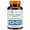 Caleido K2-D3-vitamin gélkapszula - 90db