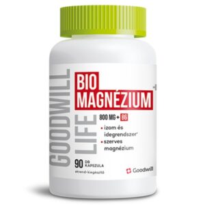 Goodwill Biomagnézium 800mg + B6-vitamin kapszula - 90db