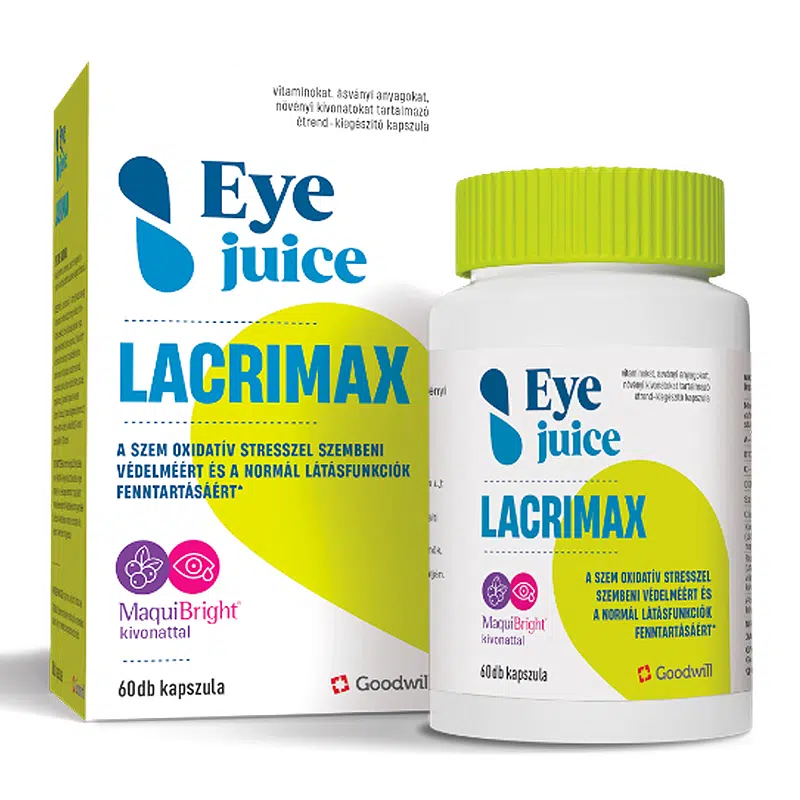 Goodwill Eyejuice Lacrimax MarquiBright kapszula - 60db Goodwill Eyejuice Lacrimax MarquiBright kapszula - 60db