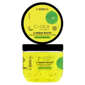 Natura Siberica C-Berrica C+CICA C-Nergy Boost Ragyogásfokozó testradír - 200ml