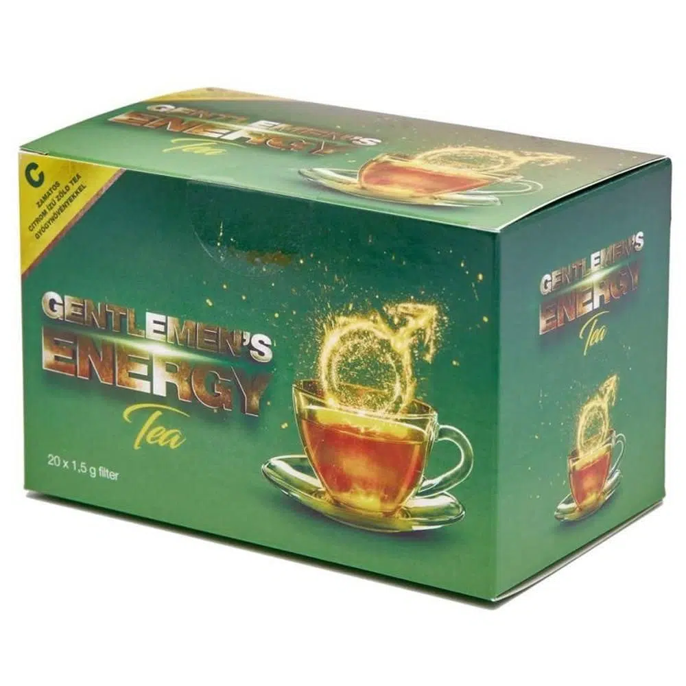 Superherb Gentlemen's Energy citrom ízű tea - 20 filter Superherb Gentlemen's Energy citrom ízű tea - 20 filter