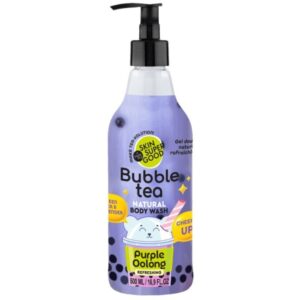 Skin Super Good Bubble Tea Purple Oolong frissítő tusfürdő zöld teával és levendulával - 500ml