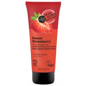 Skin Super Good Sweet Strawberry ragyogásfokozó tusfürdő gél - 200ml