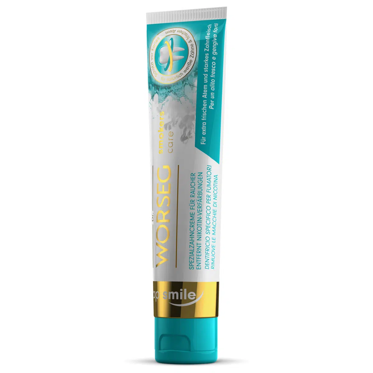 Worseg Top Smile Smokers Care fogkrém dohányzóknak - 75ml Worseg Top Smile Smokers Care fogkrém dohányzóknak - 75ml