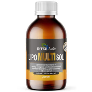Interhealth Lipo MULTI sol Liposzómás Multivitamin - 250ml