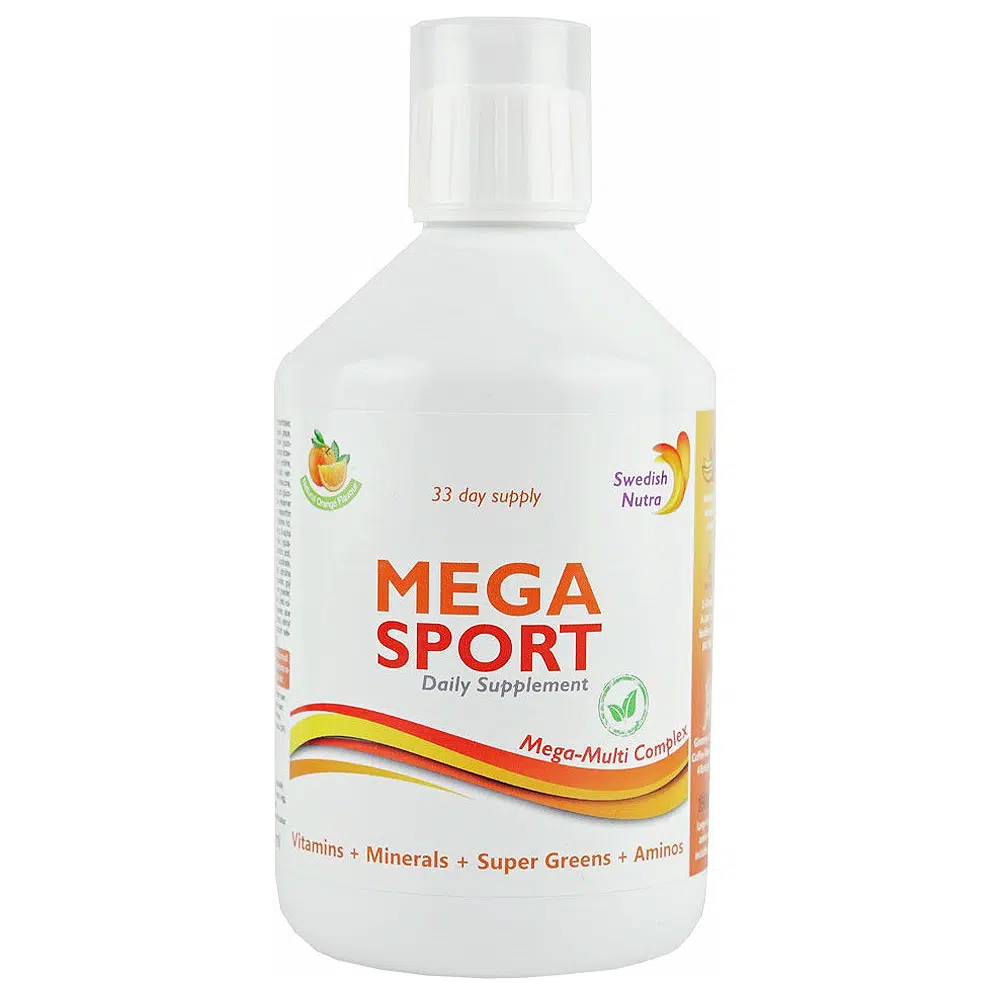 Swedish Nutra Mega Sport ital - 500ml Swedish Nutra Mega Sport ital - 500ml