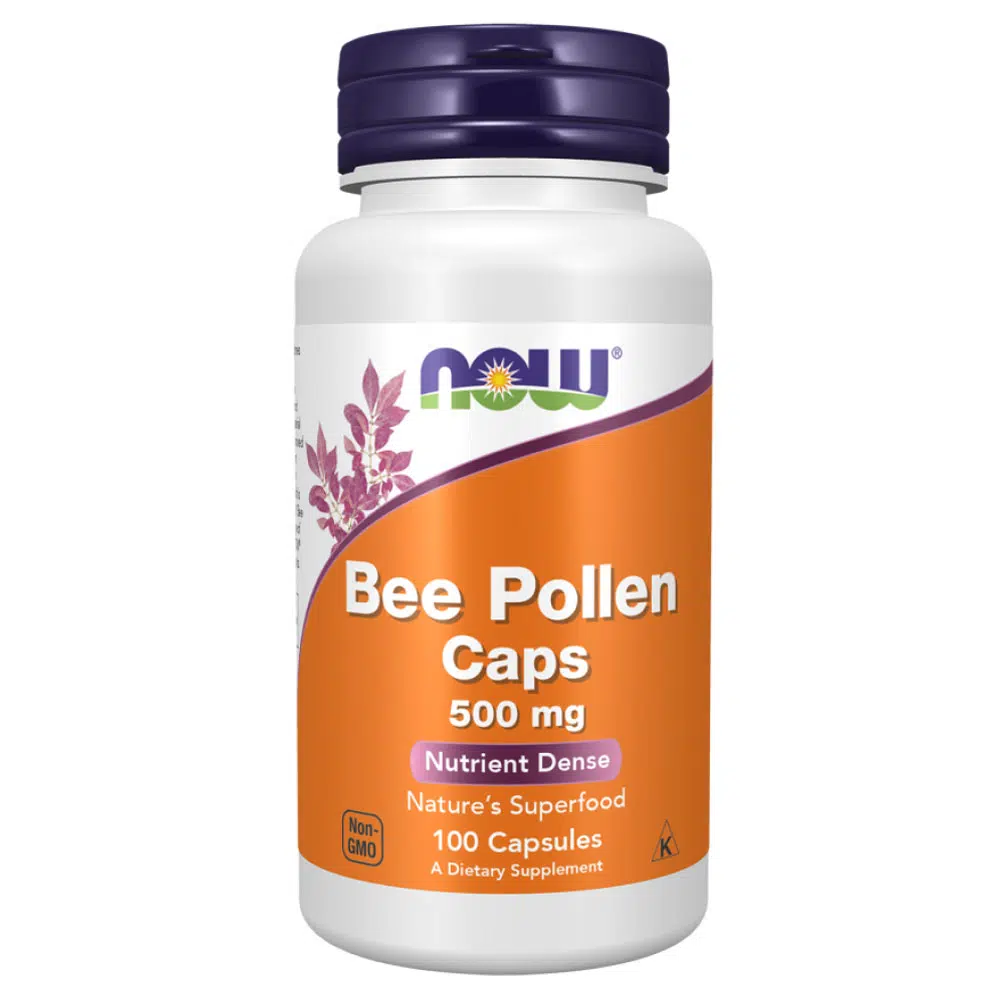 Now Bee Pollen 500mg kapszula - 100db Now Bee Pollen 500mg kapszula - 100db