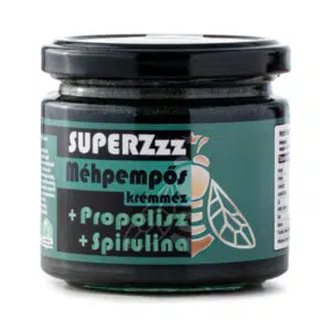 Mézzz SUPERZzz Méhpempős propoliszos krémméz spirulina algával - 250g