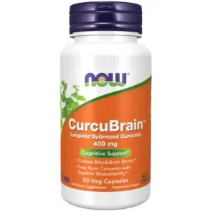 Now CurcuBrain 400mg - 50db