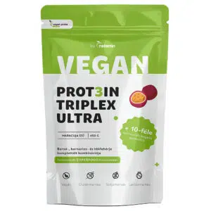 Netamin Vegan Prot3in Triplex Ultra maracuja ízű fehérjepor Superfood keverékkel - 450g