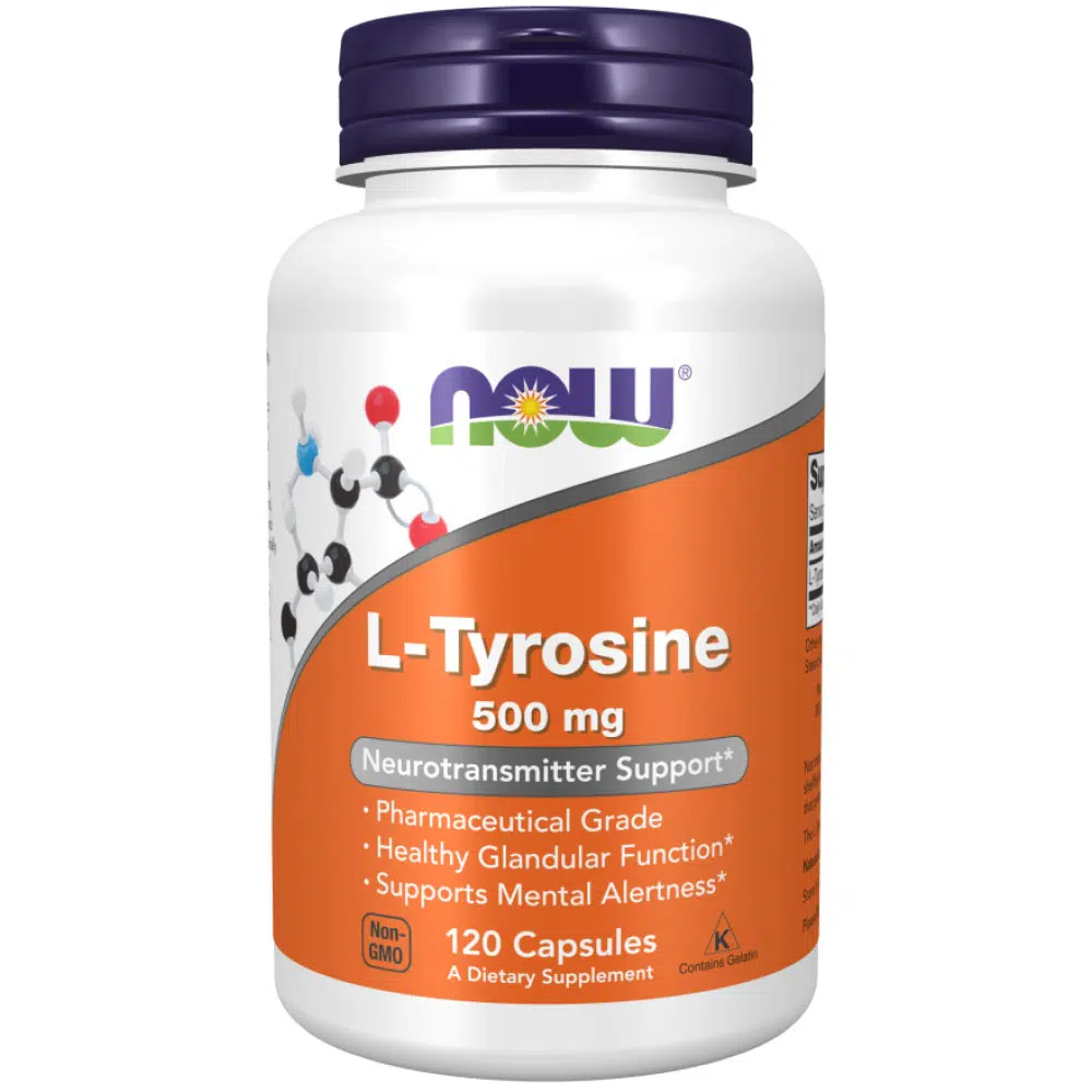 Now L-Tyrozin 500mg kapszula - 120db Now L-Tyrozin 500mg kapszula - 120db