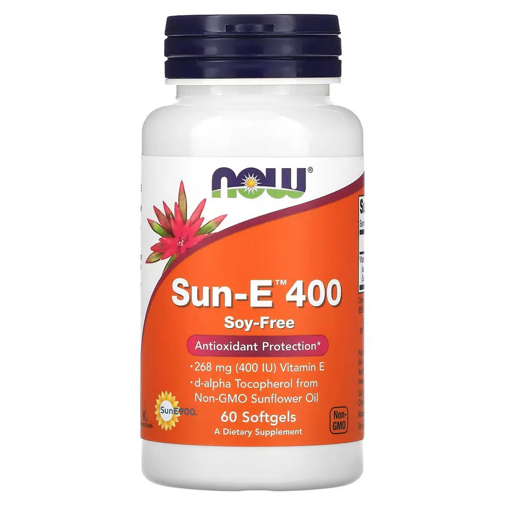 Now Sun E-vitamin lágyzselatin kapszula - 60db Now Sun E-vitamin lágyzselatin kapszula - 60db