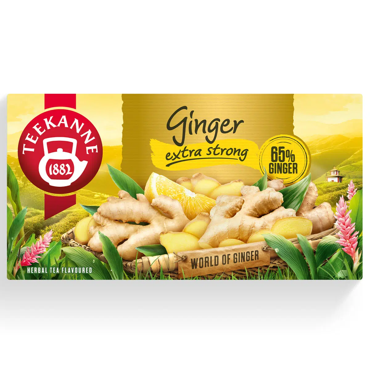 Teekanne Ginger Extra Strong citrom ízű gyömbér tea - 35g Teekanne Ginger Extra Strong citrom ízű gyömbér tea - 35g