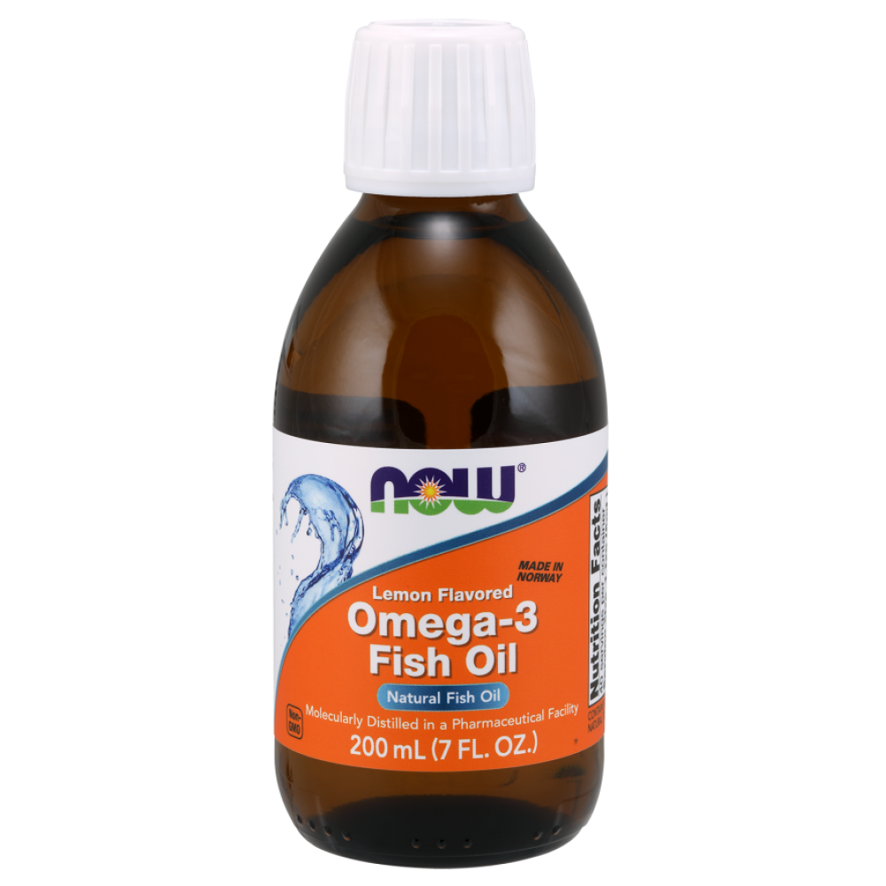 Now Omega-3 citromos halolaj - 200 ml Now Omega-3 citromos halolaj - 200 ml