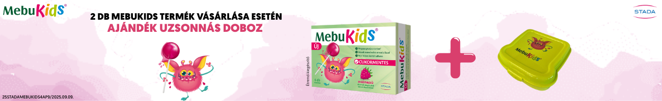 Mebukids Nyalóka 2x6db + Ajándék uzsonnás doboz