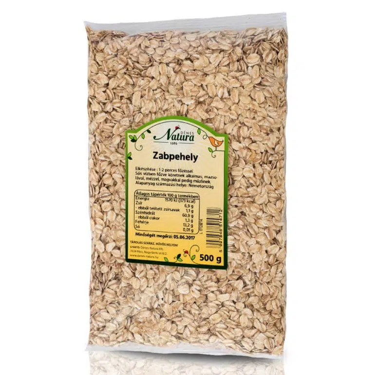 Natura zabpehely 500 g Natura zabpehely 500 g