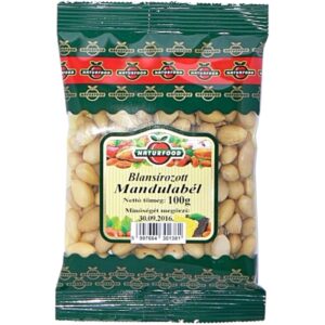 Naturfood blansírozott mandulabél 100 g