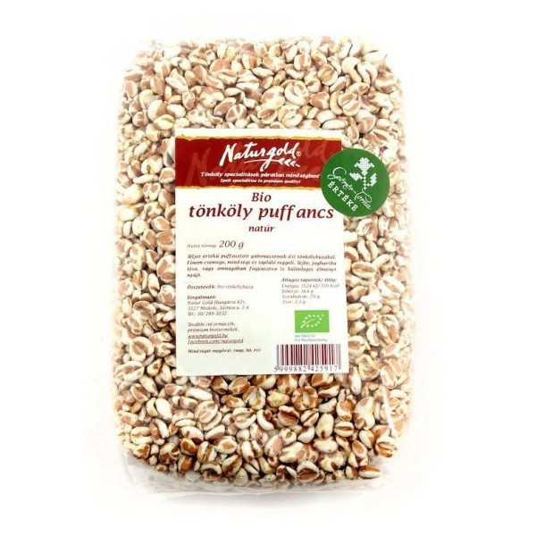 Naturgold bio tönköly puffancs natúr 200 g Naturgold bio tönköly puffancs natúr 200 g