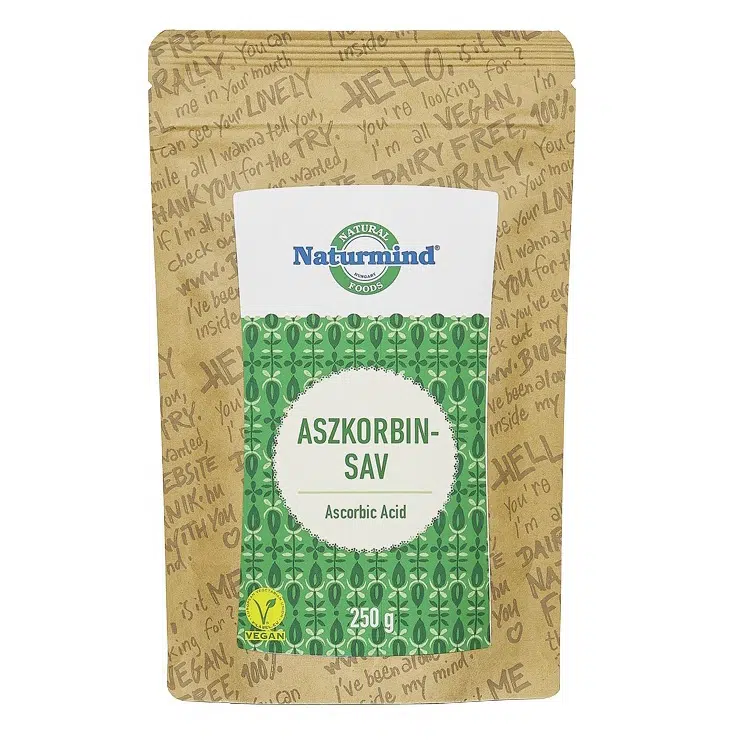 Naturmind aszkorbinsav 250 g Naturmind aszkorbinsav 250 g