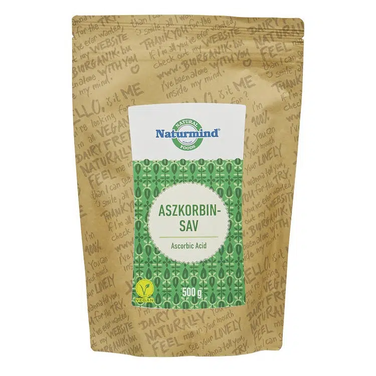 Naturmind aszkorbinsav 500 g Naturmind aszkorbinsav 500 g