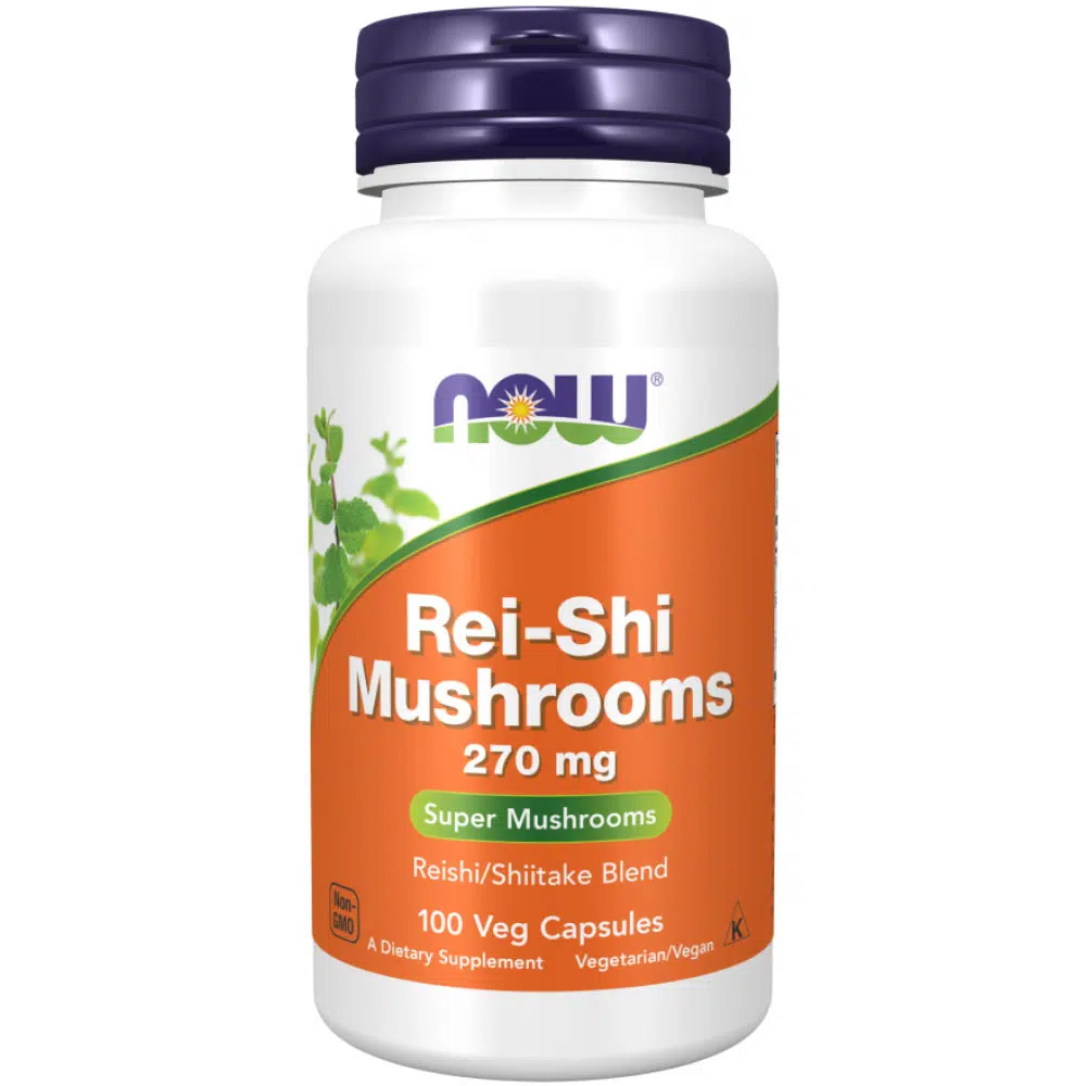 Now Rei-Shi Mushroom gyógygomba kapszula - 100db Now Rei-Shi Mushroom gyógygomba kapszula - 100db