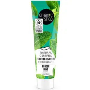 Organic Shop  “Frozen mint” Minősített fogkrém mentával 100g
