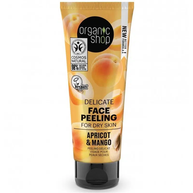 Organic Shop Kisimító arckrém sárgabarackkal és mangóval 50ml Organic Shop Kisimító arckrém sárgabarackkal és mangóval 50ml
