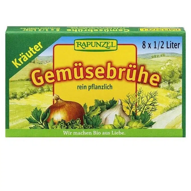 Rapunzel BIO Zöldségleveskocka originál 8db Rapunzel BIO Zöldségleveskocka originál 8db