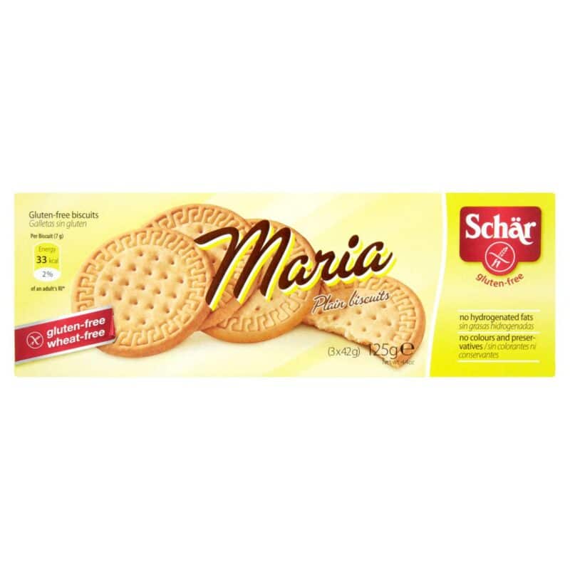 Schar gluténmentes maria natúr keksz 125g Schar gluténmentes maria natúr keksz 125g