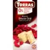 Torras fehércsokoládé goji bogyós cukor- és gluténmentes 75g