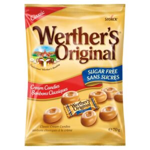 Werther's Original keménycukorka cukormentes (Marnys) 70g