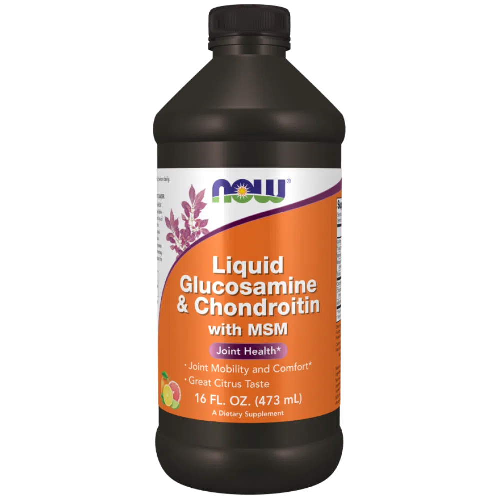 Now Liquid Glucosamine & Chondroitin szirup - 473 ml Now Liquid Glucosamine & Chondroitin szirup - 473 ml