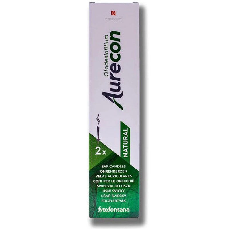 Aurecon fülgyertya natúr 2db Aurecon fülgyertya natúr 2db