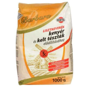 Barbara glut.ment.lisztkeverék kenyérhez 1000 g