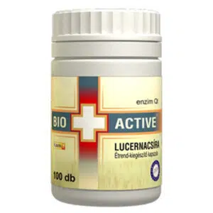 Bio+Active lucernacsíra kapszula 100db (Vita Crystal)