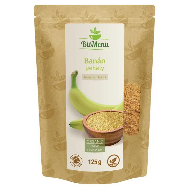 BioMenü BIO Banán PEHELY 125 g BioMenü BIO Banán PEHELY 125 g