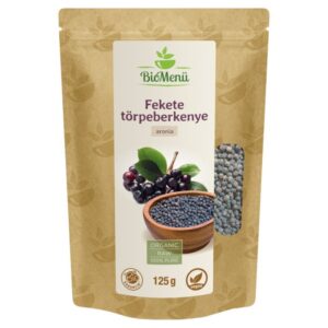 Biomenü bio Fekete törpeberkenye (egész bogyó) 125g