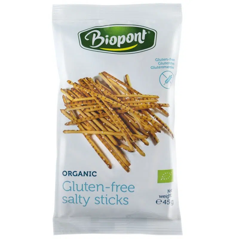 Biopont Gluténmentes sóspálcika (dekor-sós) 45g Biopont Gluténmentes sóspálcika (dekor-sós) 45g
