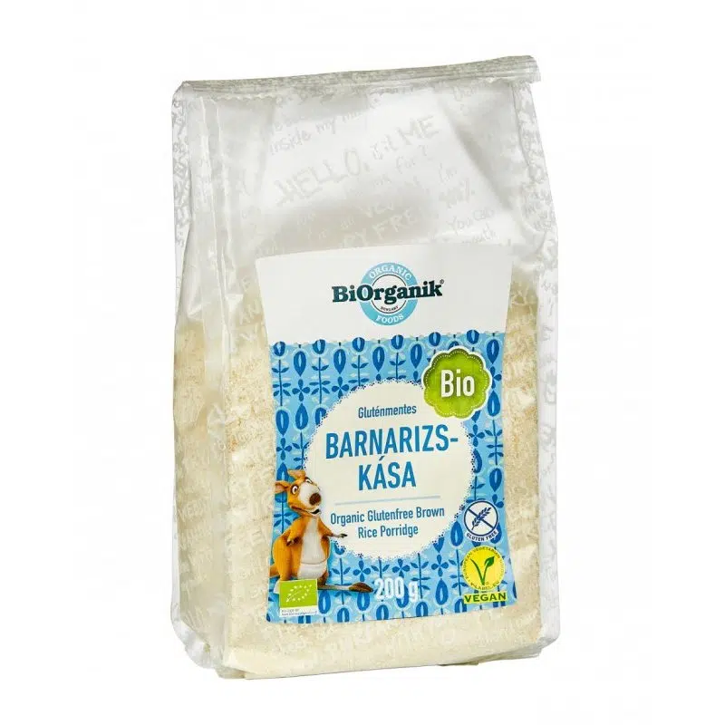 Biorganik bio gluténmentes barnarizs-kása 200g Biorganik bio gluténmentes barnarizs-kása 200g