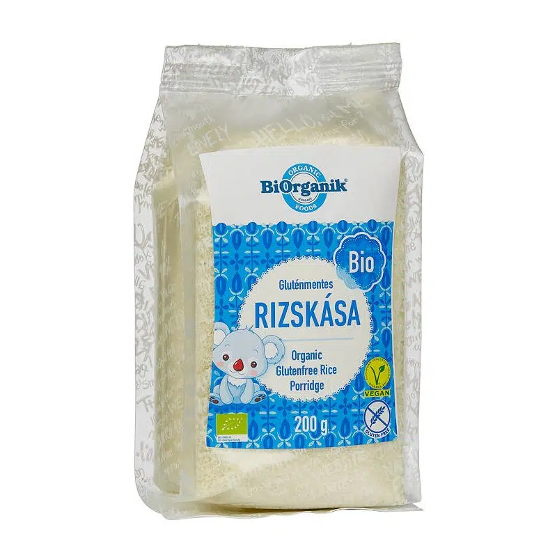 BiOrganik BIO gluténmentes rizskása 200g BiOrganik BIO gluténmentes rizskása 200g