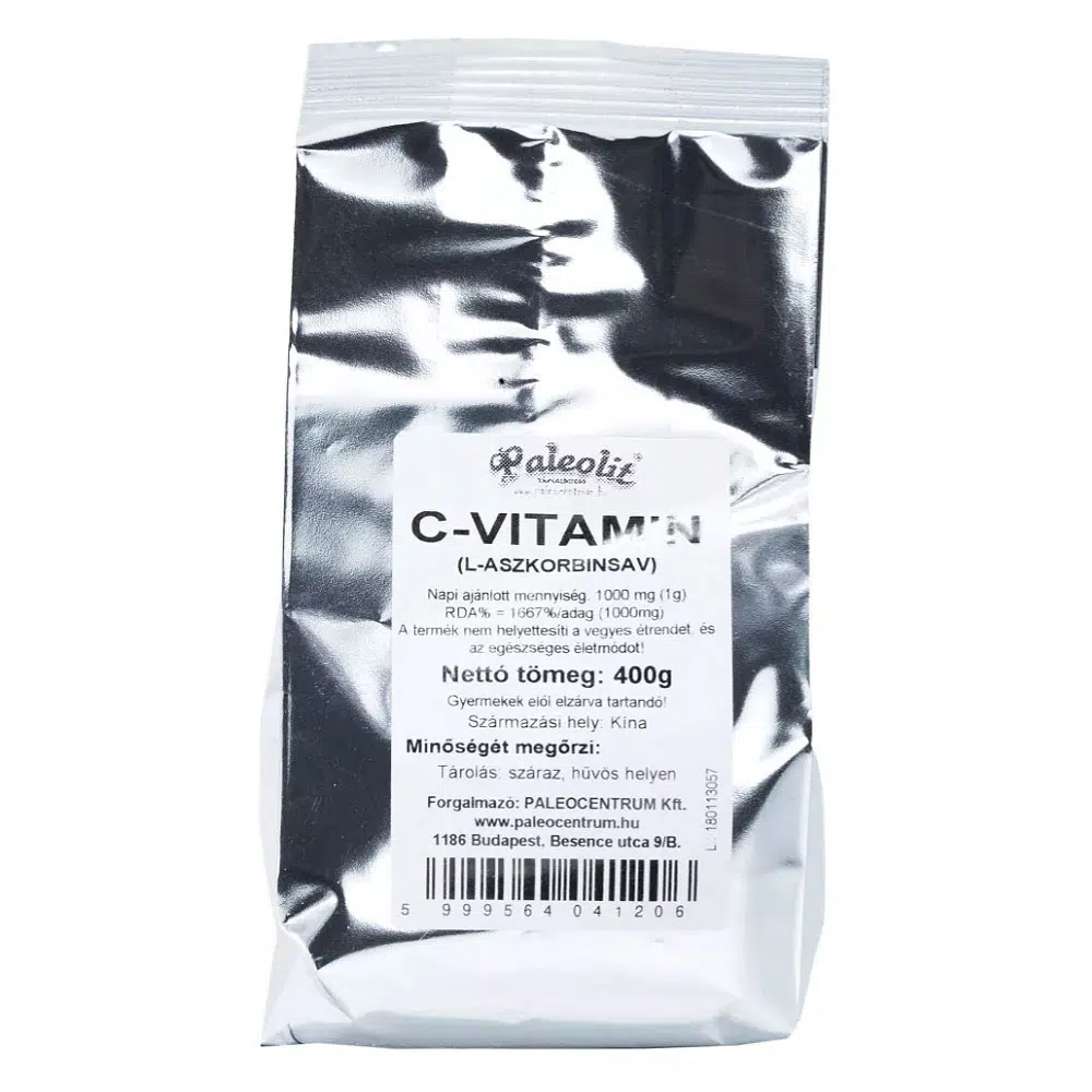 Paleolit Aszkorbinsav (C-vitamin) - 400g Paleolit Aszkorbinsav (C-vitamin) - 400g