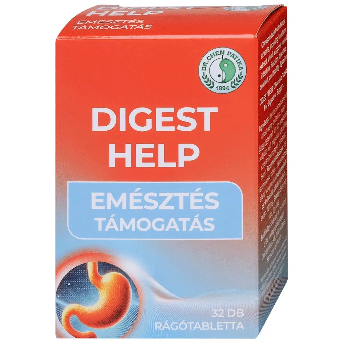 Dr. Chen Digest Help rágótabletta - 32db Dr. Chen Digest Help rágótabletta - 32db