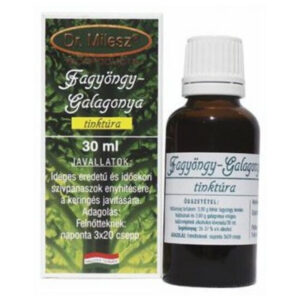 Dr.Milesz Fagyöngy-galagonya tinktúra 30ml