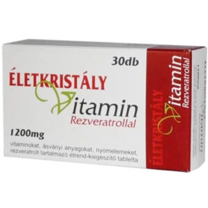 Életkristály vitamin rezveratrollal 30 db