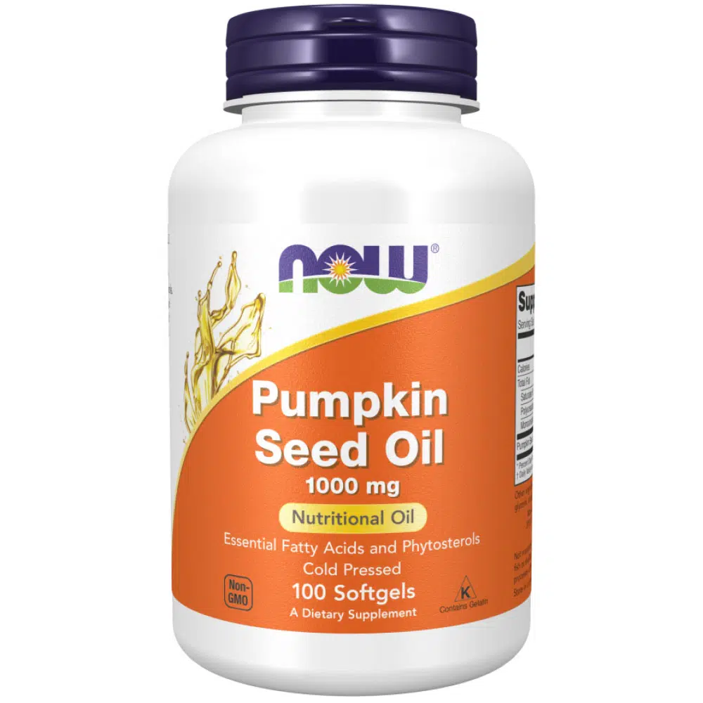 Now Pumpkin Seed Oil - Tökmagolaj kapszula - 100db Now Pumpkin Seed Oil - Tökmagolaj kapszula - 100db
