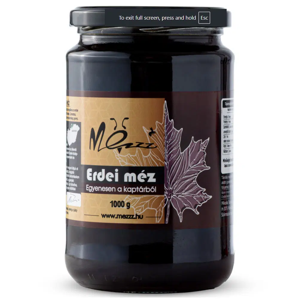 Mézzz erdei mézharmat méz - 1000g Mézzz erdei mézharmat méz - 1000g