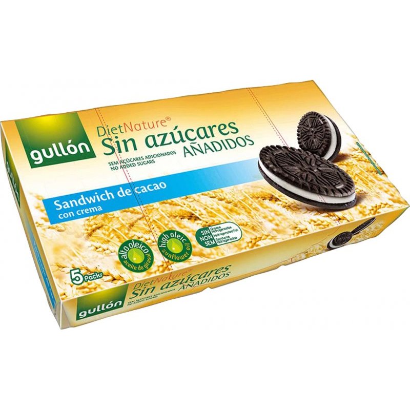 Gullon diabet. Kakaós keksz oreo 210g Gullon diabet. Kakaós keksz oreo 210g
