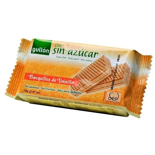 Gullon diabet. Vaníliás nápolyi 60 g Gullon diabet. Vaníliás nápolyi 60 g